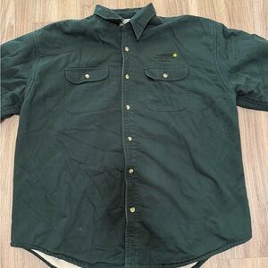 Men's Work Gear Green Shirt